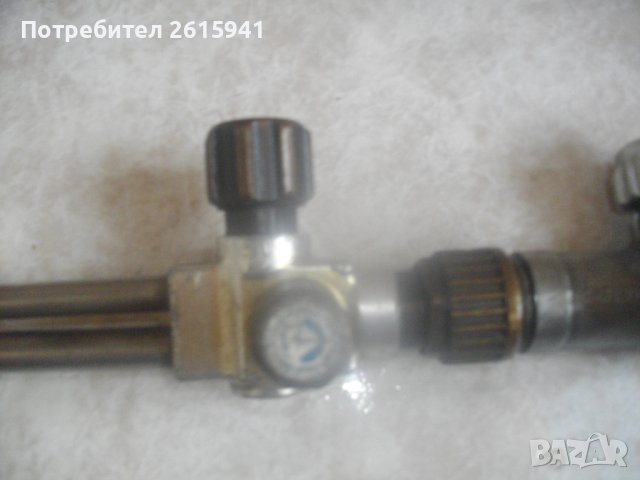 Профи Голям Резак За Оксижен с 4 Крана-MESSER GRIESHEIM-56см/52см/47см-Кислородно-Ацетиленово Рязане, снимка 15 - Други инструменти - 42165423