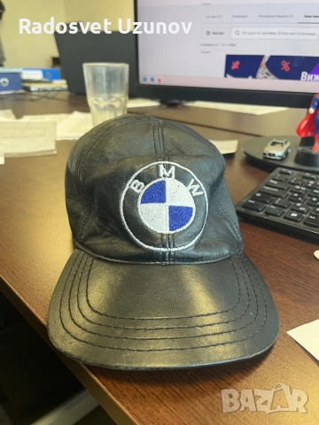 Кожена шапка BMW