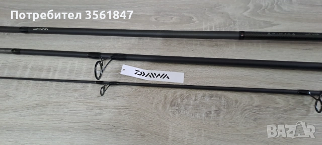 Шаранджийски въдици Daiwa Ninja X Carp 390 см (13ft) 3,50 lbs -3 броя, снимка 3 - Въдици - 53429873