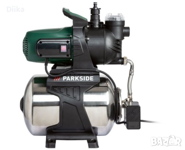 PARKSIDE® хидрофлорна помпа от неръждаема стомана »PHWW 1300«, 24 литров резервоар, снимка 1 - Напояване - 41742836
