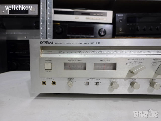 Yamaha CR-640 e зверче от златната ера на аудиото!, снимка 5 - Ресийвъри, усилватели, смесителни пултове - 51450161