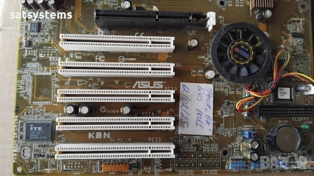 Дънна платка Asus K8N Socket 754 CPU+FAN+RAM, снимка 4 - Дънни платки - 49095862