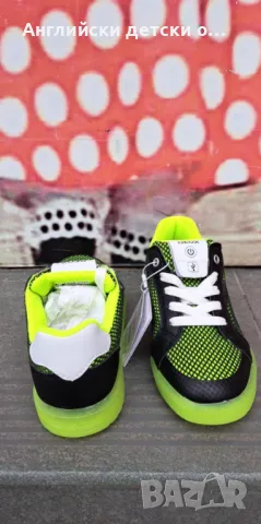 Английски светещи полукецове Geox, снимка 13 - Детски маратонки - 50026124
