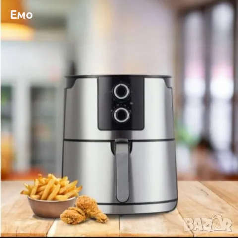 Фритюрник с горещ въздух - Air Fryer , снимка 4 - Фритюрници - 48552154