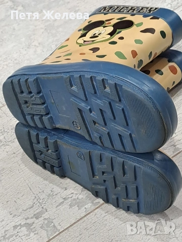 Детски гумени ботуши MICKEY- H&M(N29), снимка 5 - Детски боти и ботуши - 53419100