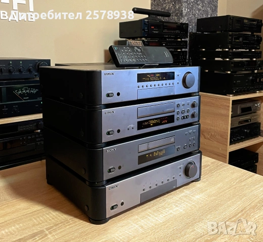 SONY Сет: TA-S7 + CDP-S7 + TC-S7+ ST-S7 Дека е тръглав !!!, снимка 4 - Аудиосистеми - 53289169