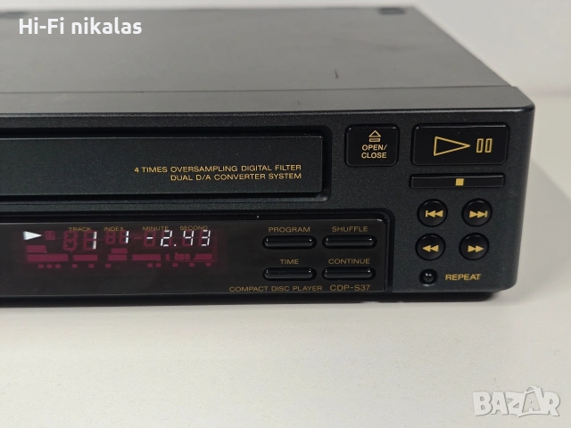 компакт диск CD player SONY CDP-S 37, снимка 4 - Аудиосистеми - 53518059