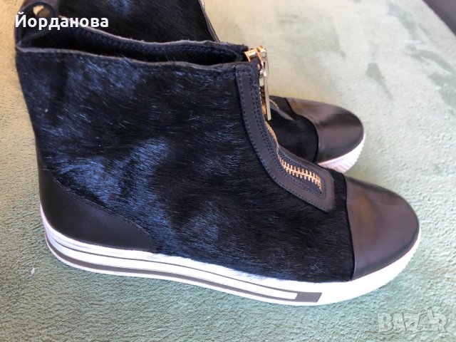 DIESEL боти естествен косъм #38-39, снимка 9 - Кецове - 34229561