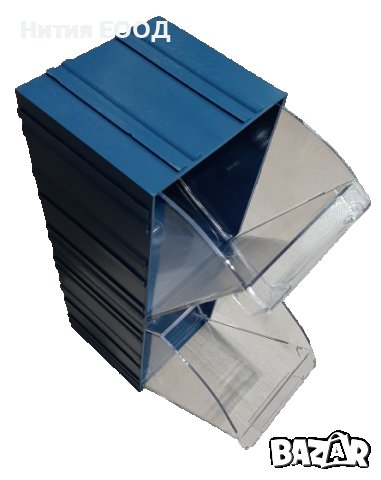 Пластмасов органайзер с чекмедже, отварящо се на 45 градуса, снимка 1 - Други стоки за дома - 41046643