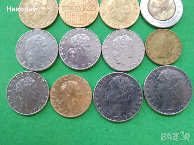 Голям лот монети от Италия, снимка 5 - Нумизматика и бонистика - 41976272