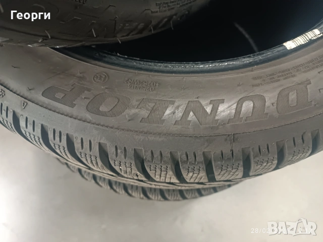 4бр.зимни гуми 225/50/17 Dunlop, снимка 3 - Гуми и джанти - 53666152