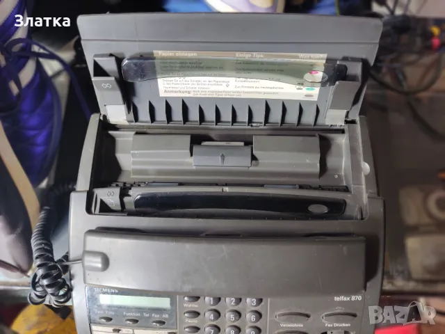 Тату принтер+факс+телефон+копир+телефонен секретар Siemens-Сименс Принтер за татуировки Tattoo принт, снимка 3 - Друга електроника - 46754625