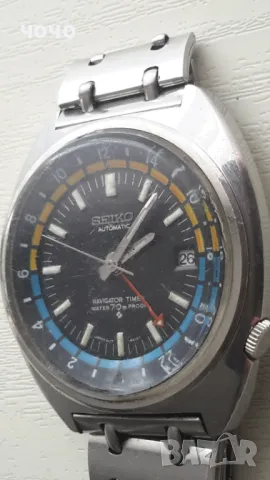   Seiko 6117-6400 World Time GMT automatic, снимка 2 - Мъжки - 49726881