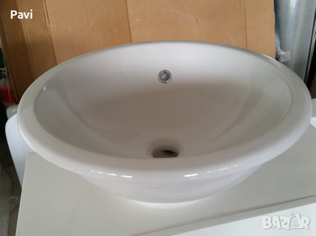Нова мивка за баня за монтаж върху плот, снимка 3 - Мивки - 53076683
