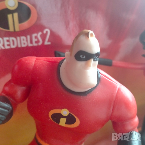 Колекционерска фигурка Bullyland MR & MRS INCREDIBLE Disney Pixar, снимка 12 - Колекции - 44573606
