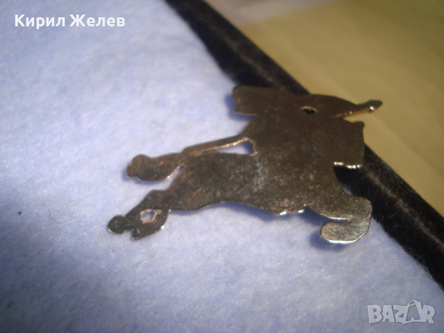 ПОЗЛАТЕН РИЦАР КОННИК - КРАСИВА АРТ ФИГУРАЛНА АПЛИКАЦИЯ 26127, снимка 3 - Други - 36284161