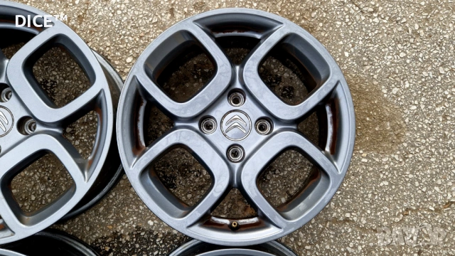 Ситроен 16 4х108 лети джанти Citroen C3 C4 DS3 DS4. 4x108, снимка 7 - Гуми и джанти - 53572107