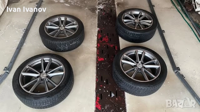 Оригинални джанти 18’ със зимни гуми за Мерцедес