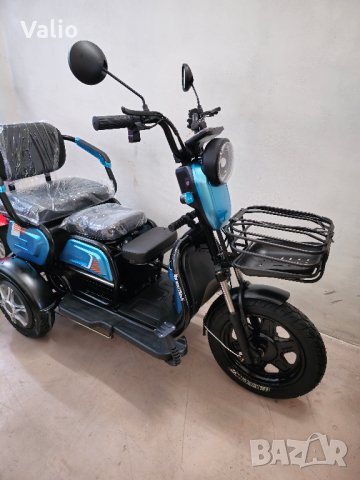 Триколка електрическа високопроходима 2000w/60v/25ah, снимка 2 - Мотоциклети и мототехника - 42557824