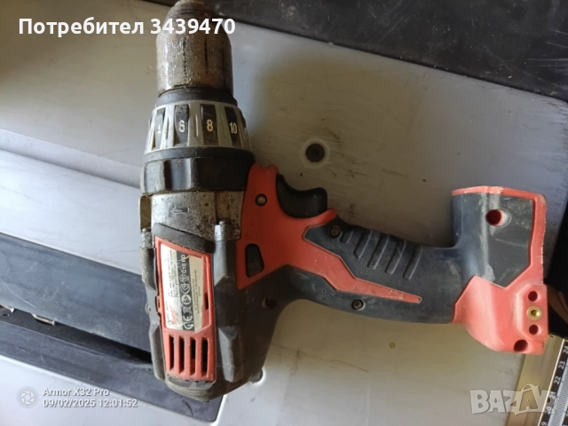 Milwaukee неработещо боди