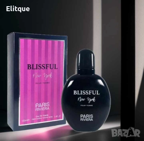 Дамски парфюм PARIS RIVIERA BLISSFULL EDT 100ml, снимка 3 - Дамски парфюми - 52854093