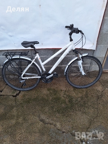 Велосипед CROSSWAVE 26",алуминиева рамка,преден амортисьор,скорост 3×8,монтаж SHIMANO ACERA