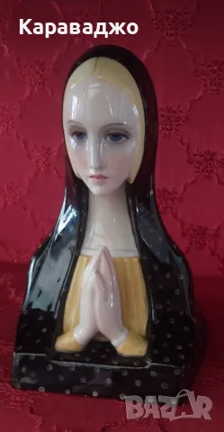 Порцеланова Мадона, снимка 4 - Статуетки - 49617975