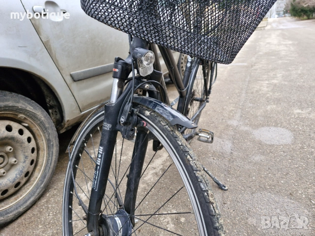 Дамски планински бегач GUDEREIT 28"  алуминиев, снимка 12 - Велосипеди - 53305089