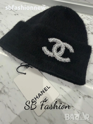 Chanel шапка топ изработка, снимка 3 - Шапки - 53196147