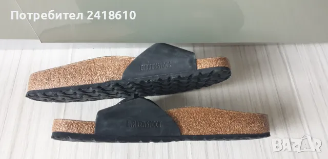 BIRKENSTOCK Leather Womens Germany Size 42/27см. НОВО!ОРИГИНАЛ! Дамски Чехли!, снимка 7 - Чехли - 49796903