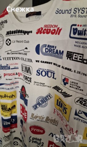 Оригинална тениска Louis Vuitton, снимка 3 - Тениски - 41422623