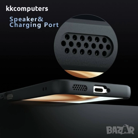 Магнитен Калъф (PC + TPU) за Honor X7d / 400 Smart- MagSafe, Вкл. Протектор, Черен (матов), снимка 7 - Калъфи, кейсове - 52466615