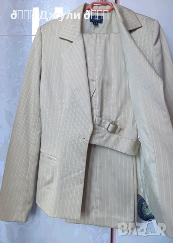 Стилен сет от блейзър и панталон, снимка 2 - Сака - 53618566