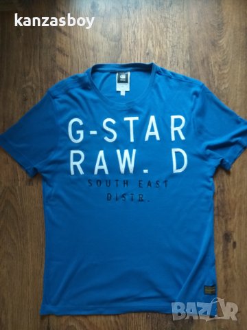 g-star - страхотна мъжка тениска 2ХЛ, снимка 6 - Тениски - 40645312