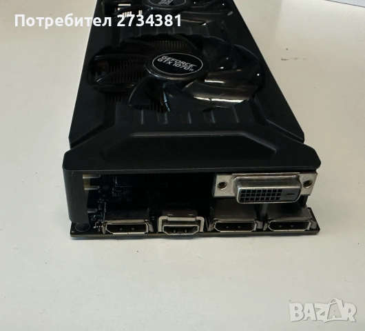 Видео карта Palit GeForce GTX 1070ti 8GB ЗА ЧАСТИ, снимка 4 - Видеокарти - 53040167