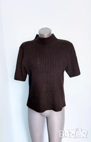 Два различни броя / Вълнен пуловер с къс ръкав "The limited" , снимка 13 - Блузи с дълъг ръкав и пуловери - 33376485