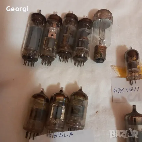 радио и телевизионни лампи, снимка 8 - Радиокасетофони, транзистори - 49764975