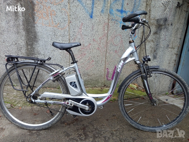 КТМ Електрически алуминиев велосипед 28 цола работи перфектно но липсва зарядно, снимка 8 - Велосипеди - 52876083