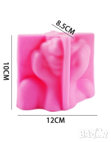 Молд кашпа лице с ръце , снимка 2 - Форми - 51637572