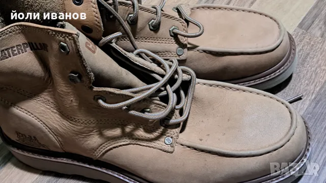 CATERPILAR-CAT-мъжки кожени оригинални обувки 46 номер,нови, снимка 1