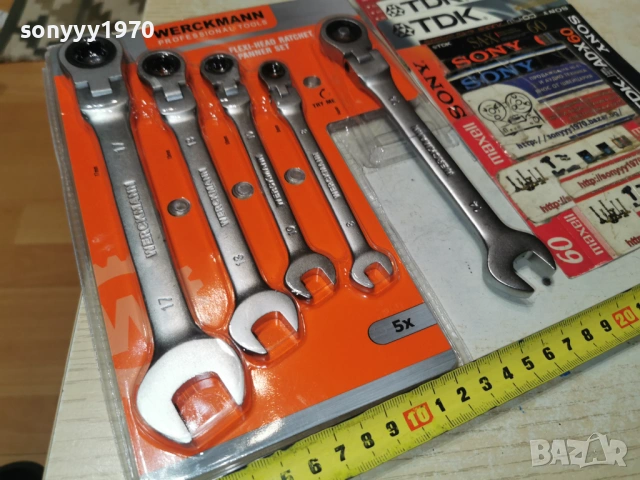 WERCKMANN-КЛЮЧОВЕ ОТ ГЕРМАНИЯ С ТРЕСЧОТКА 0103261020, снимка 14 - Ключове - 53663266