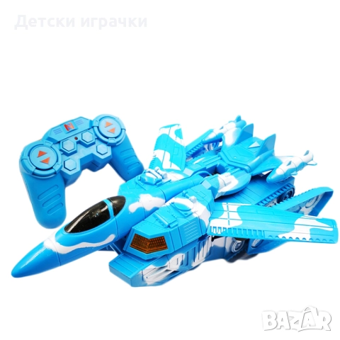 Самолет с дистанционно Трансфер - танк, със светлини , снимка 2 - Влакчета, самолети, хеликоптери - 52727760