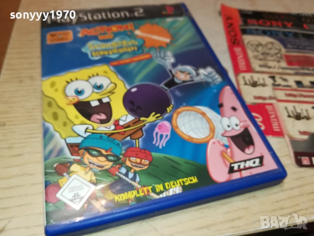 SONY PS2 GAME-SPONGEBOB 2711250853, снимка 7 - Игри за PlayStation - 52556914