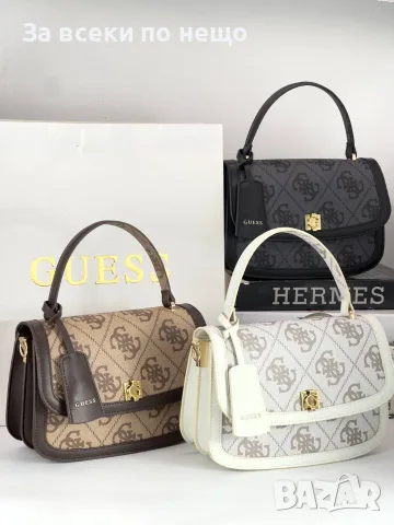 Guess Дамска Чанта С Монограм И Елегантен Дизайн - Различни Цветове Код SK2197, снимка 2 - Чанти - 56204491