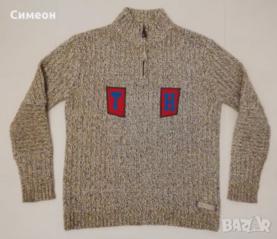 Tommy Hilfiger оригинален вълнен пуловер S вълна топло горнище