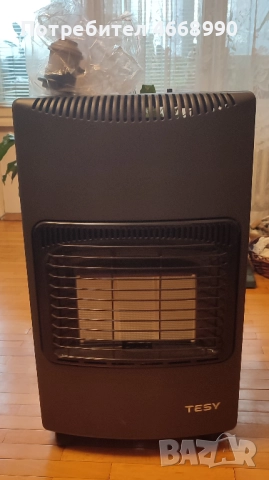 Продавам газова печка Tesy LD 168D и газова бутилка 27 л.