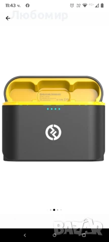 HOLLYLAND LARK M1 Duo 2.4G безжична микрофонна система Lavalier с 2 предавателя, снимка 7 - Слушалки и портативни колонки - 51271216