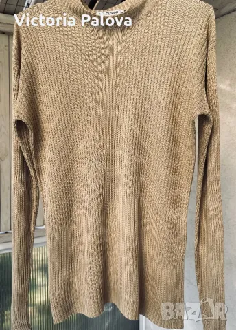  Копринена блуза E.B. DESIGN , снимка 11 - Блузи с дълъг ръкав и пуловери - 47446810