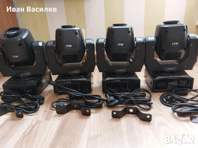 75W Mini SPOT LED Moving Head, DJ осветление, снимка 4 - Други - 51122789