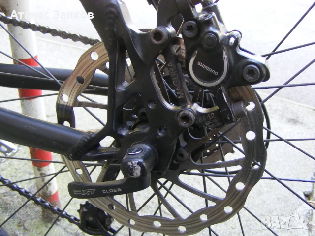 Алуминиев планински велосипед 26" Shimano XT монтаж внос Швейцария, снимка 16 - Велосипеди - 50550496